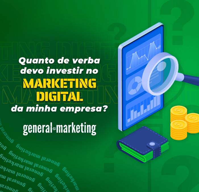 Quanto de verba devo investir no marketing digital da minha empresa?