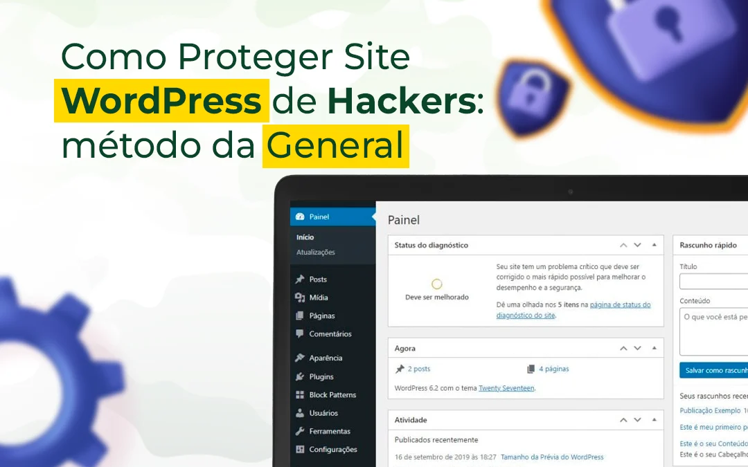 Como Proteger Site WordPress de Hackers: método General