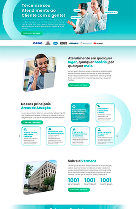 Site e Redes Sociais Vermont