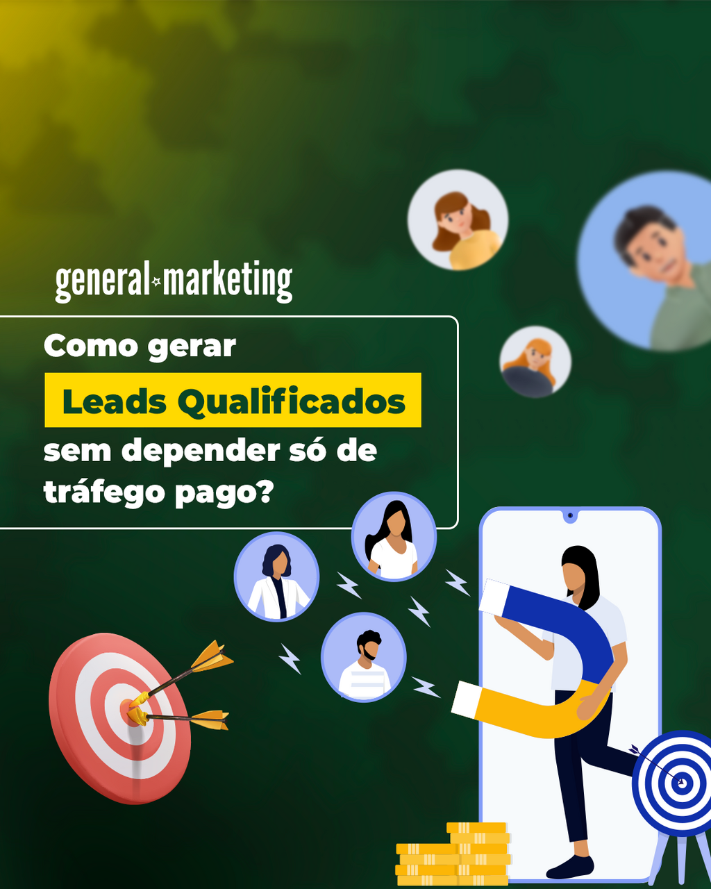 Como aumentar leads mensais de 5 para 500 sem anúncios pagos